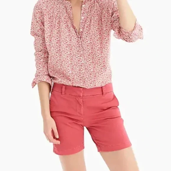 J. Crew Bermuda Stretch Chino Shorts - Picture 6 of 6